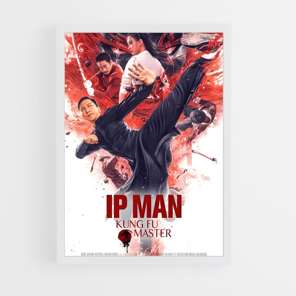 Poster Man L'ombre – affiche Kung Fu (vue 3)